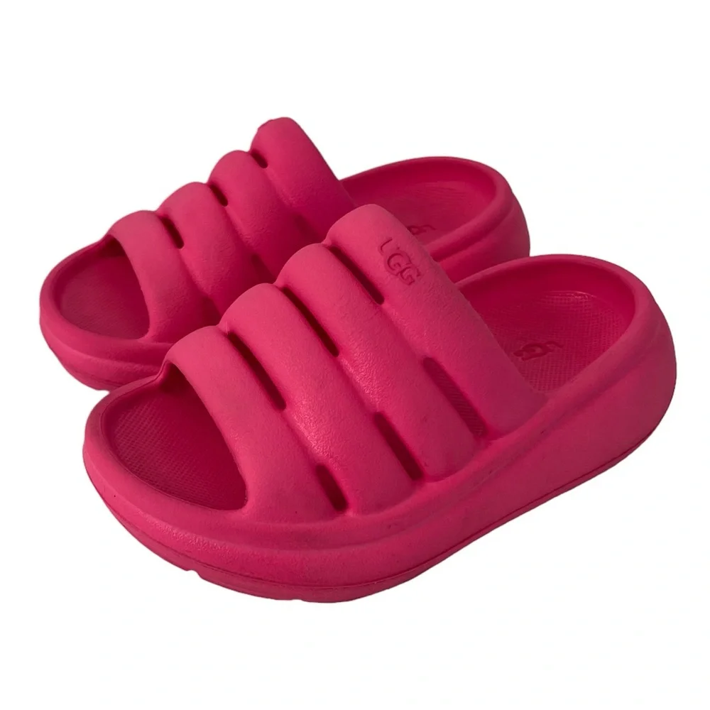 UGG Pink Slip On Sandals Size Toddler 7